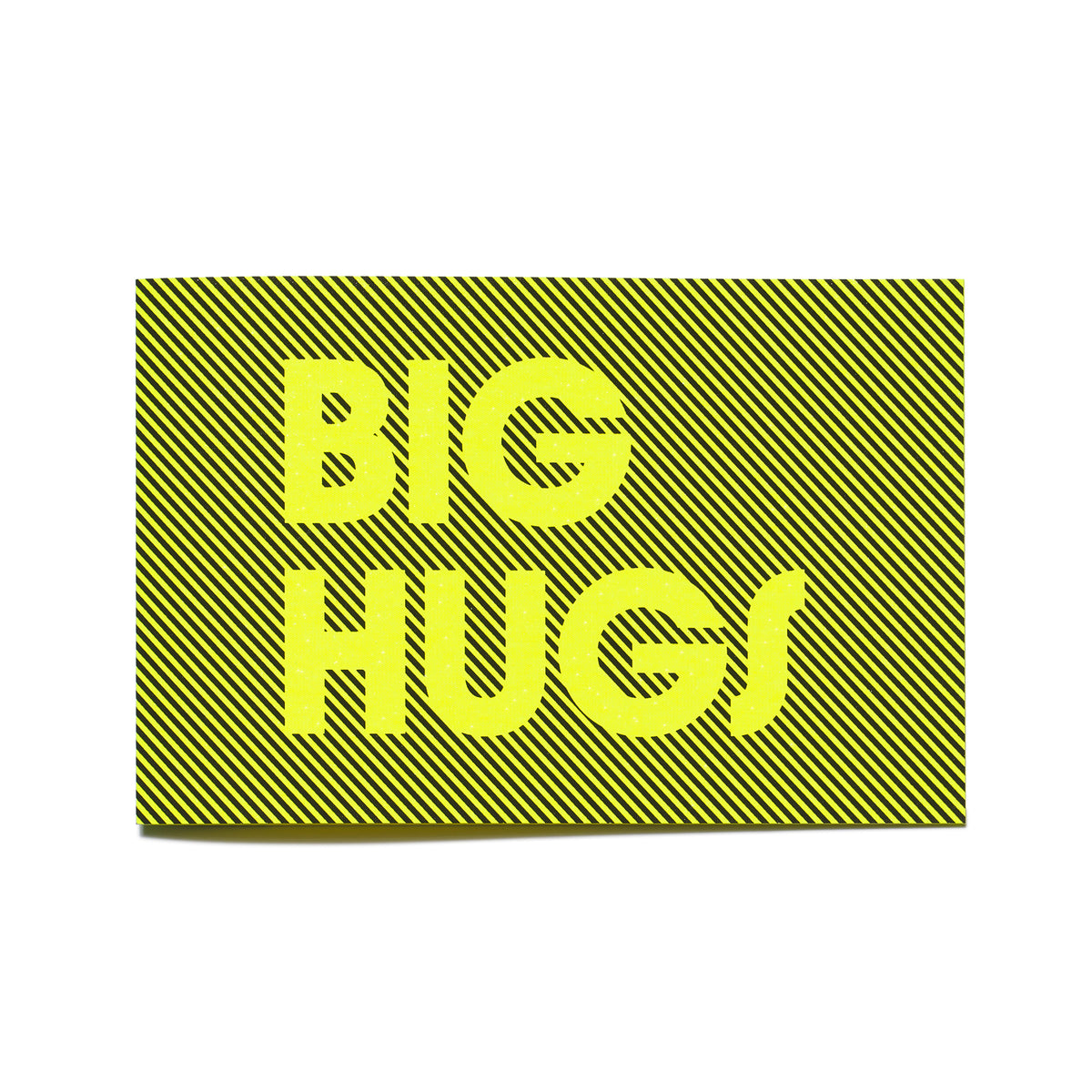 Glow "Big Hugs" Neon Yellow