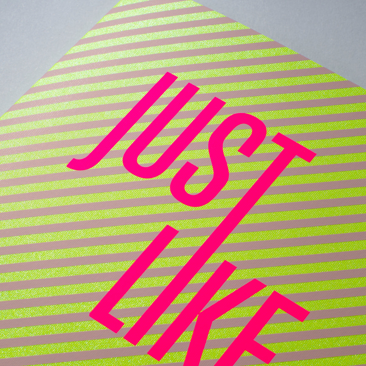 Lines "Just like that"