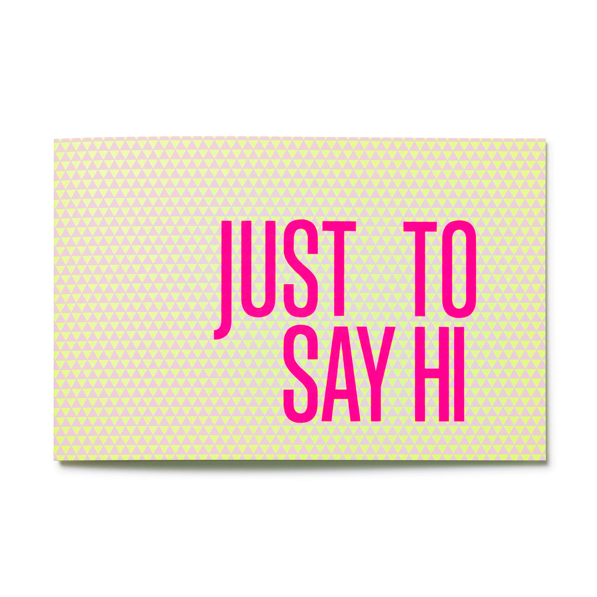 Prism "Just to say hi"