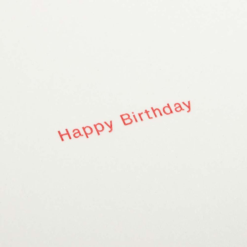 "Happy Birthday" Helvetica
