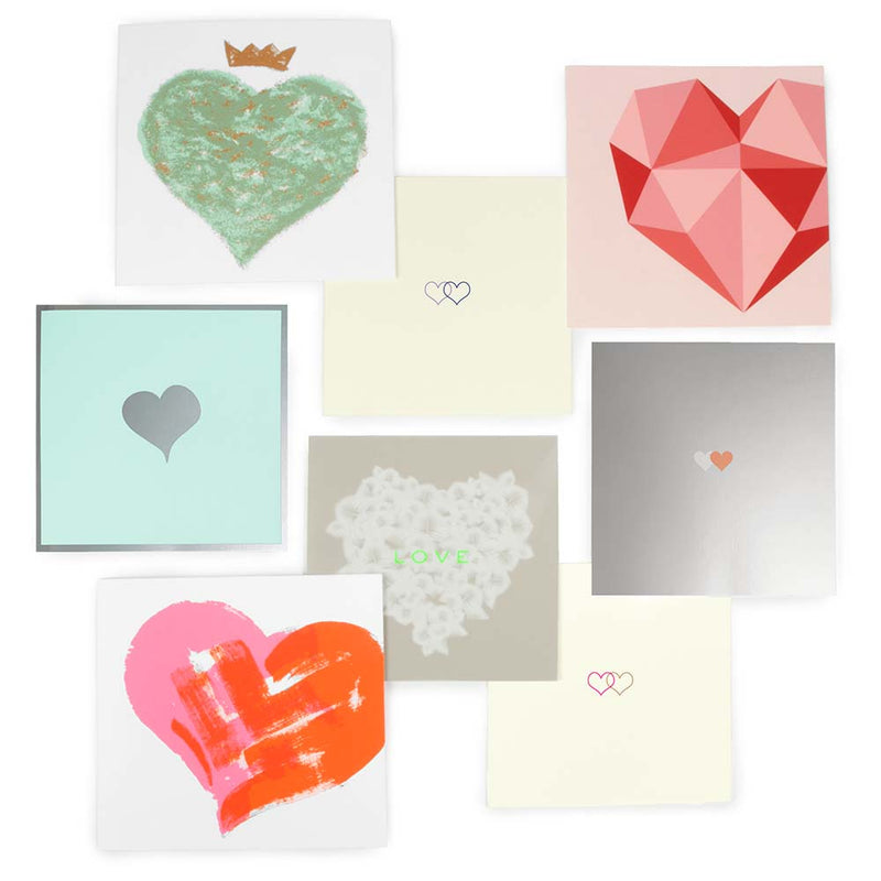 Greeting Card Box My Heart, Set of 8 Cards