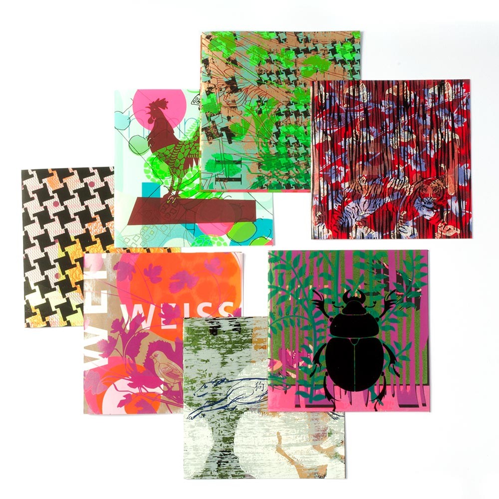Greeting Card Box Art, Set of 8 Cards