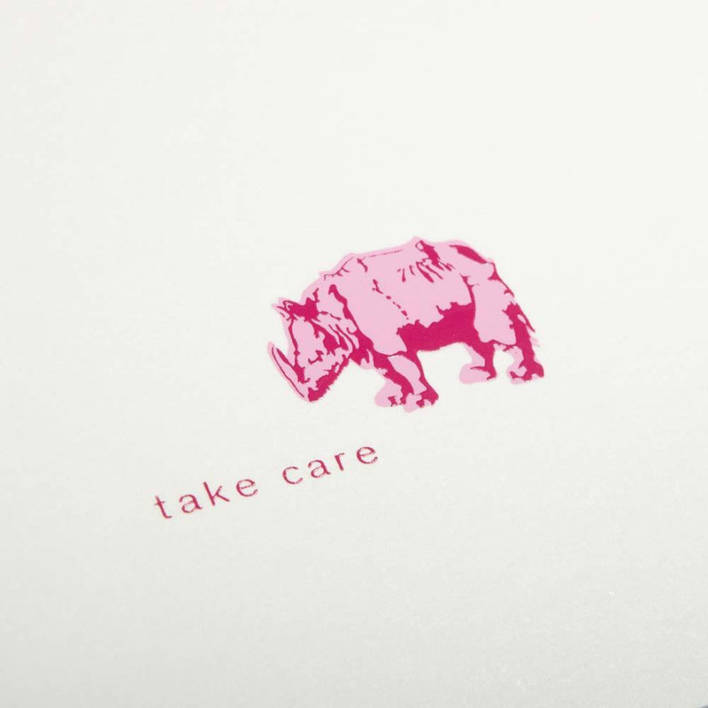 Rhino "take care"