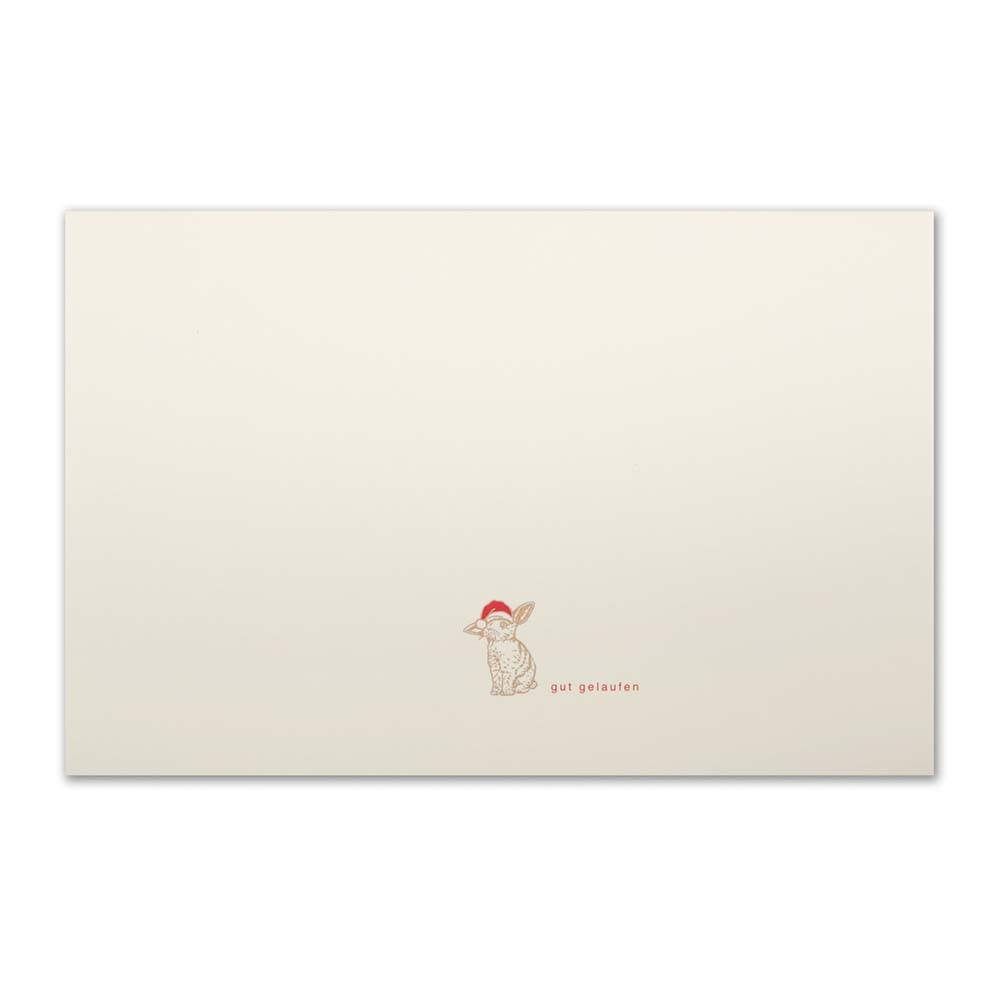 Santa Rabbit "gut gelaufen"
