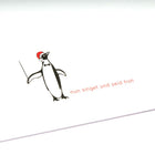 Christmas Penguin "nun singet und seid froh"