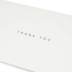 "Thank you" Invitation Set BlancBlanc Mini