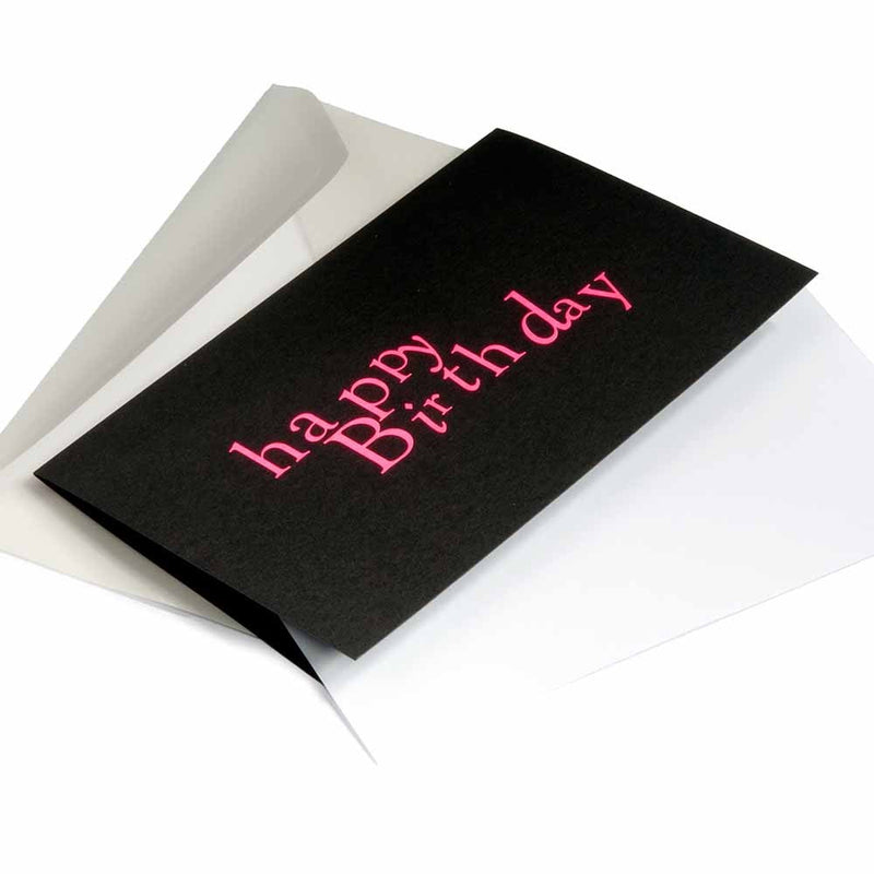 Birthday Mrs. Eaves Neon Pink/Black