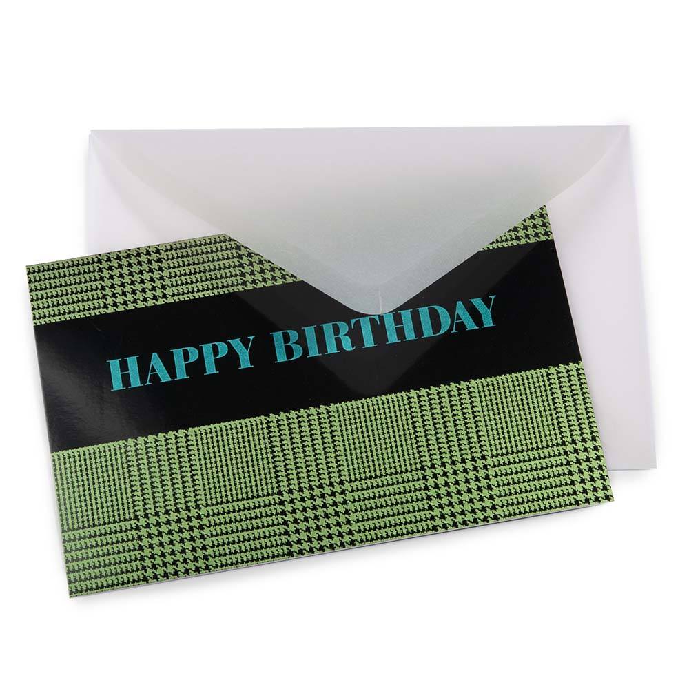 "Happy Birthday" Glen Check