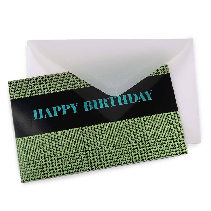 "Happy Birthday" Glen Check