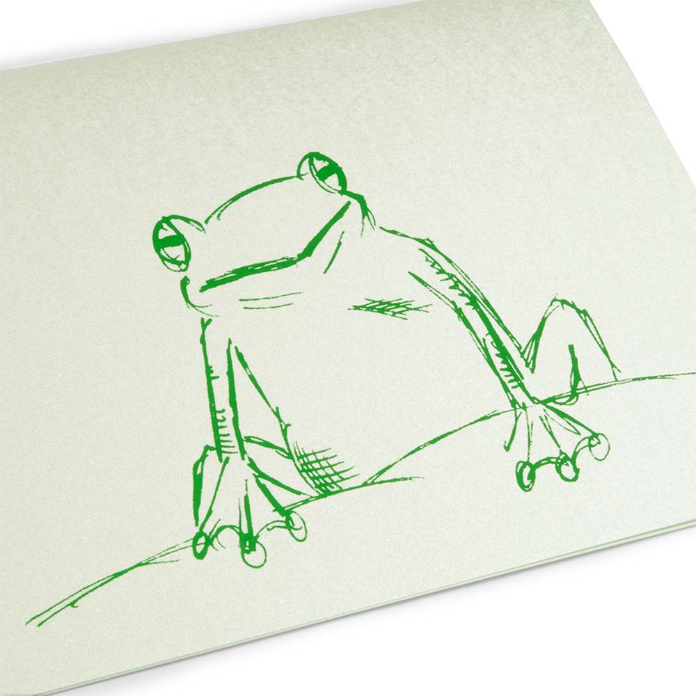 Frog Green, Mother-of-Pearl Green