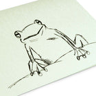 Frog Black, Mother-of-Pearl Green