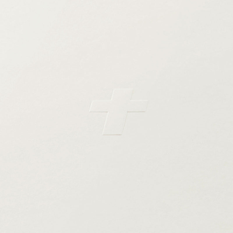 Cross Blind Embossed, 14.6 x 14.6 cm