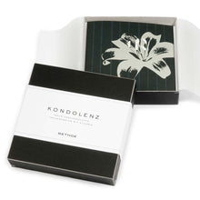 Greeting Card Box Condolence, Set of 8 Cards