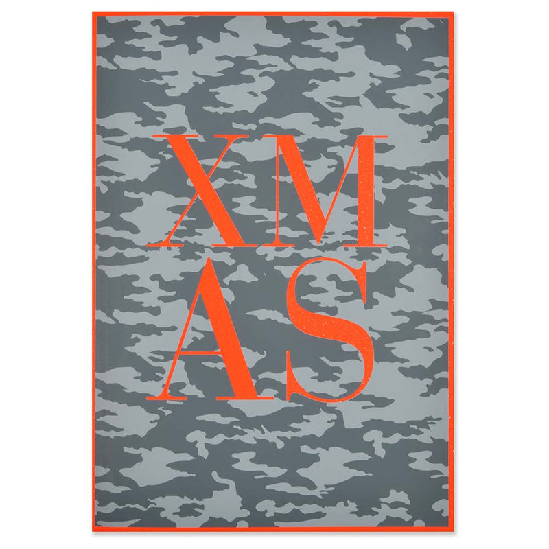 X-Mas Camouflage, Folded Card