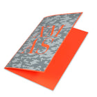 X-Mas Camouflage, Folded Card