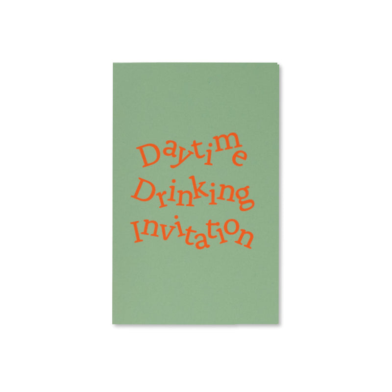 "Daytime Drinking Invitation" 5-Card Set Mini
