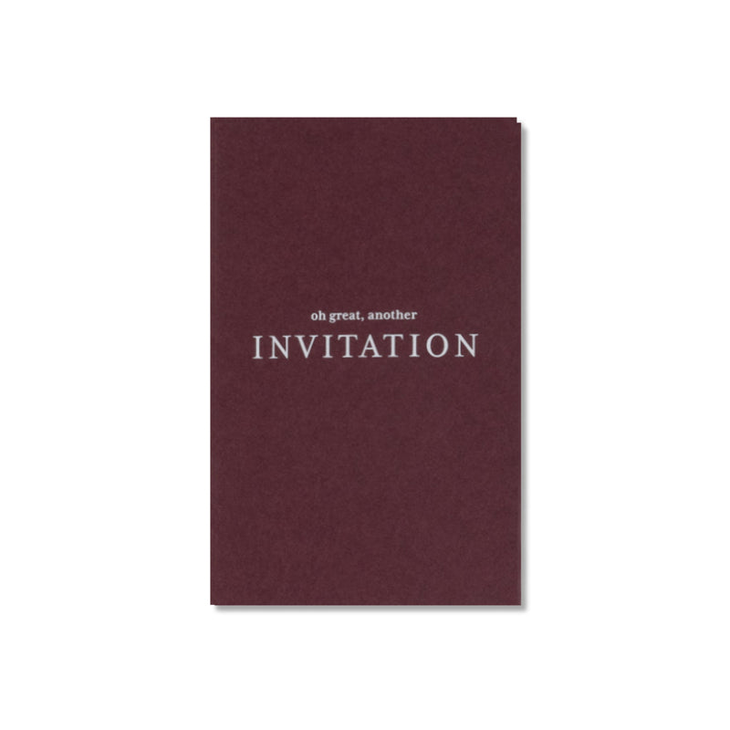 "... another Invitation" 5-Card Set Mini