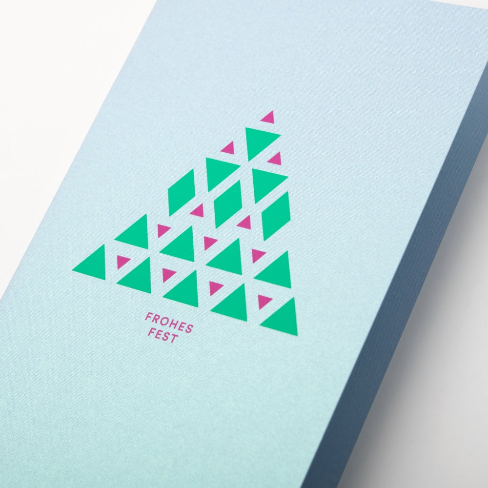 It's a Tree Green/Pink "Frohes Fest"