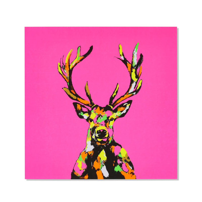 Deer Neon Pink, Artist Edition