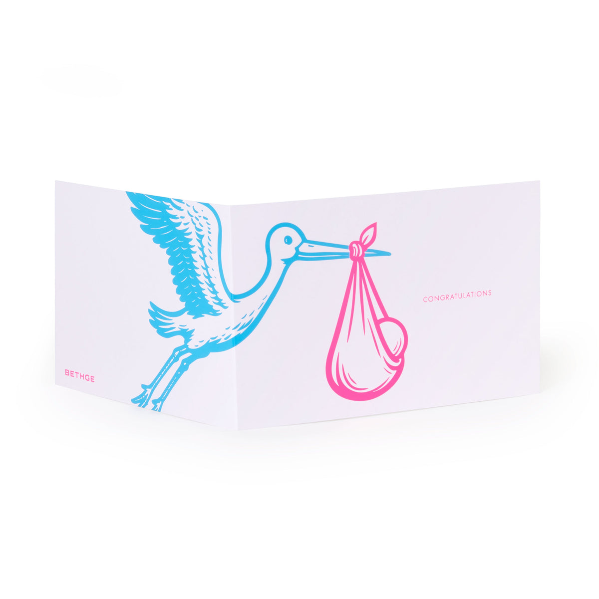 "Congratulations" Stork