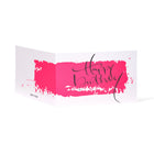 "Happy Birthday" Calligraphy, Artist Edition