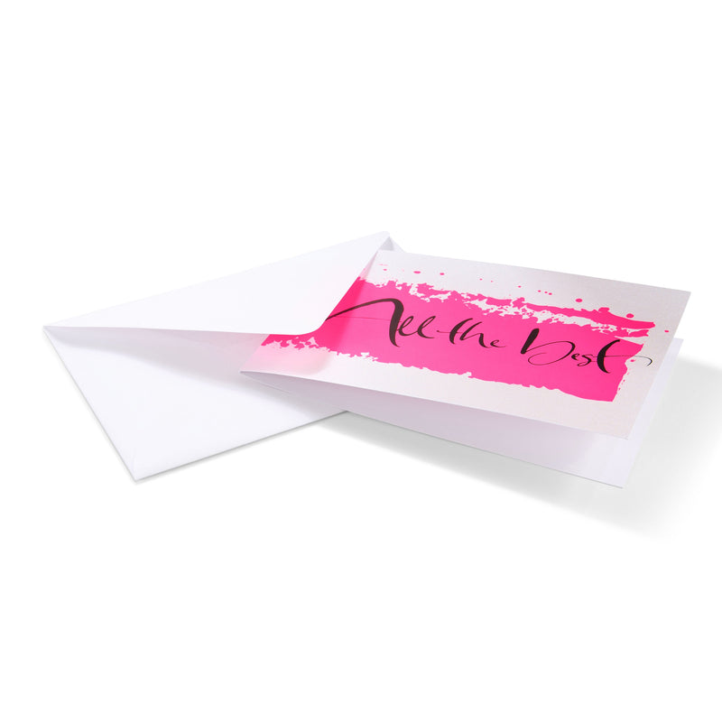 "All the best" Calligraphy, Artist Edition