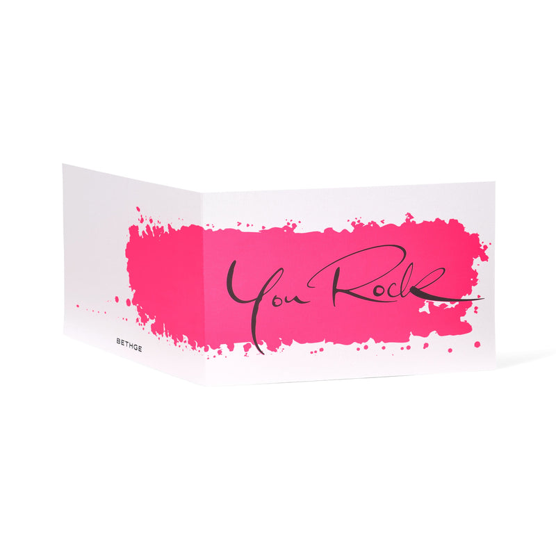 "You Rock" Calligraphy, Artist Edition