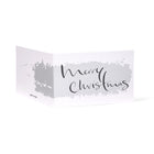 "Merry Christmas" Calligraphy Silver, Artist Edition