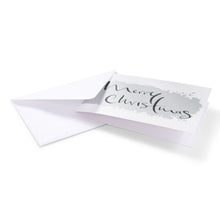 "Merry Christmas" Calligraphy Silver, Artist Edition