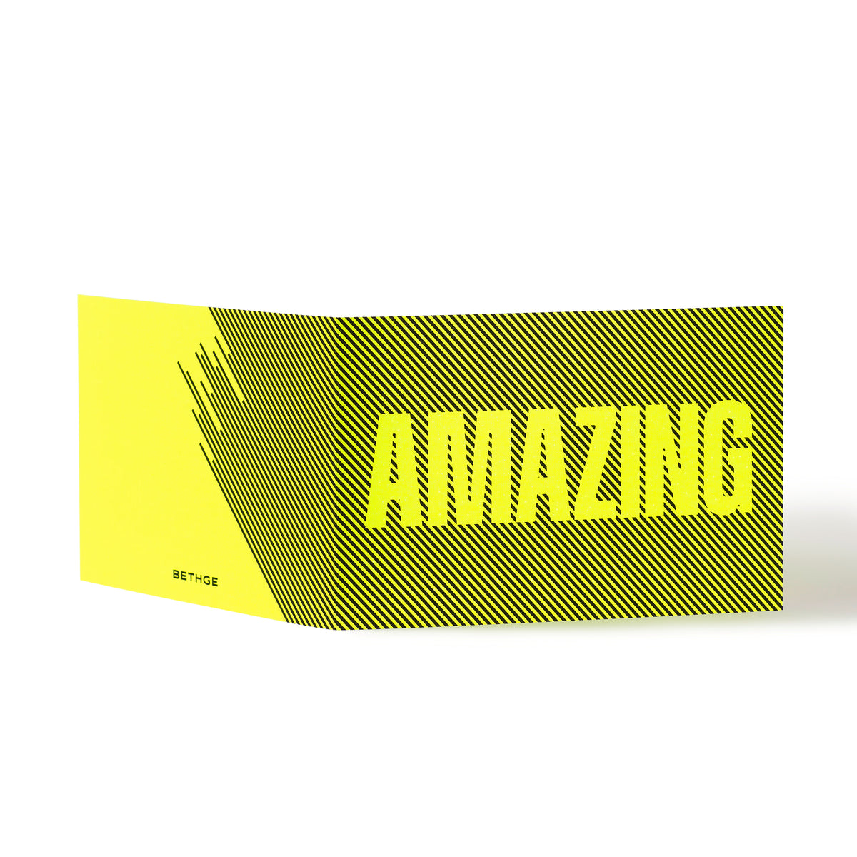 Glow "Amazing" Neon Yellow