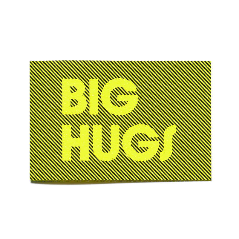 Glow "Big Hugs" Neon Yellow
