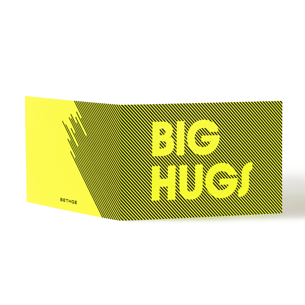 Glow "Big Hugs" Neon Yellow