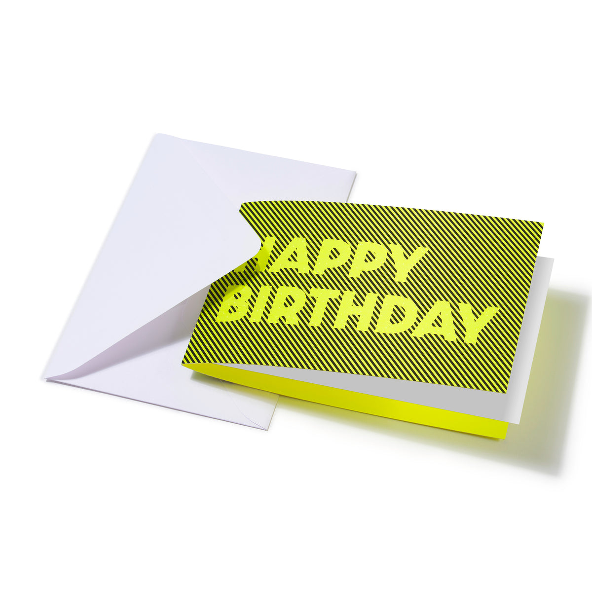 Glow "Happy Birthday" Neon Yellow