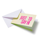 Prism "Just to say hi"