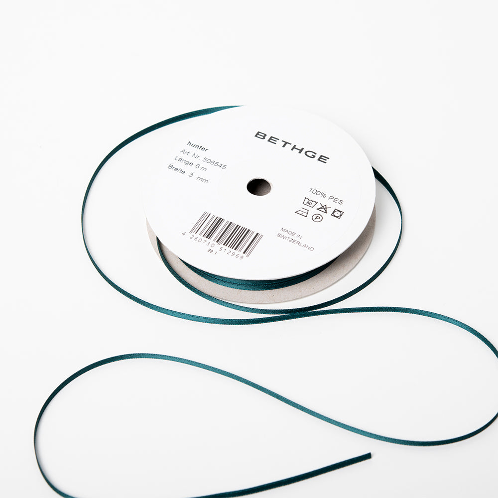 6 Meter Gift Ribbon Roll, 3 mm Width