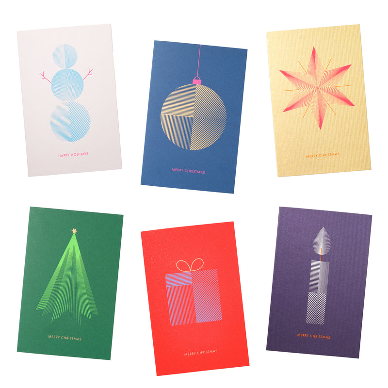 Line Art Greeting Card Bundle